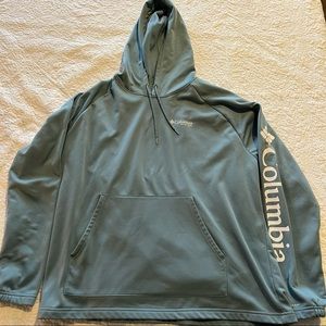 Columbia Fishing Hoodie Seafoam Green UV